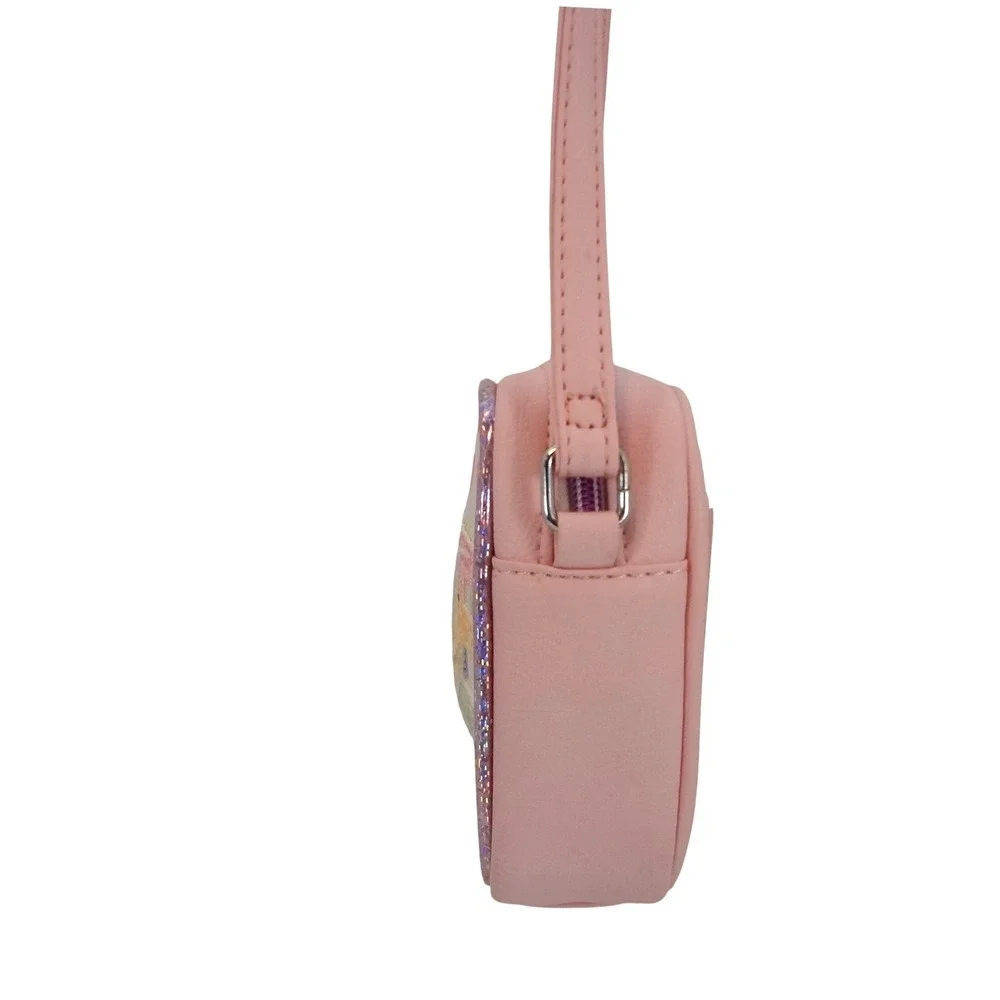 Miss Gwen's OMG‎ Accessories Crossbody Bag Pink New Love Glitter Hearts NWT